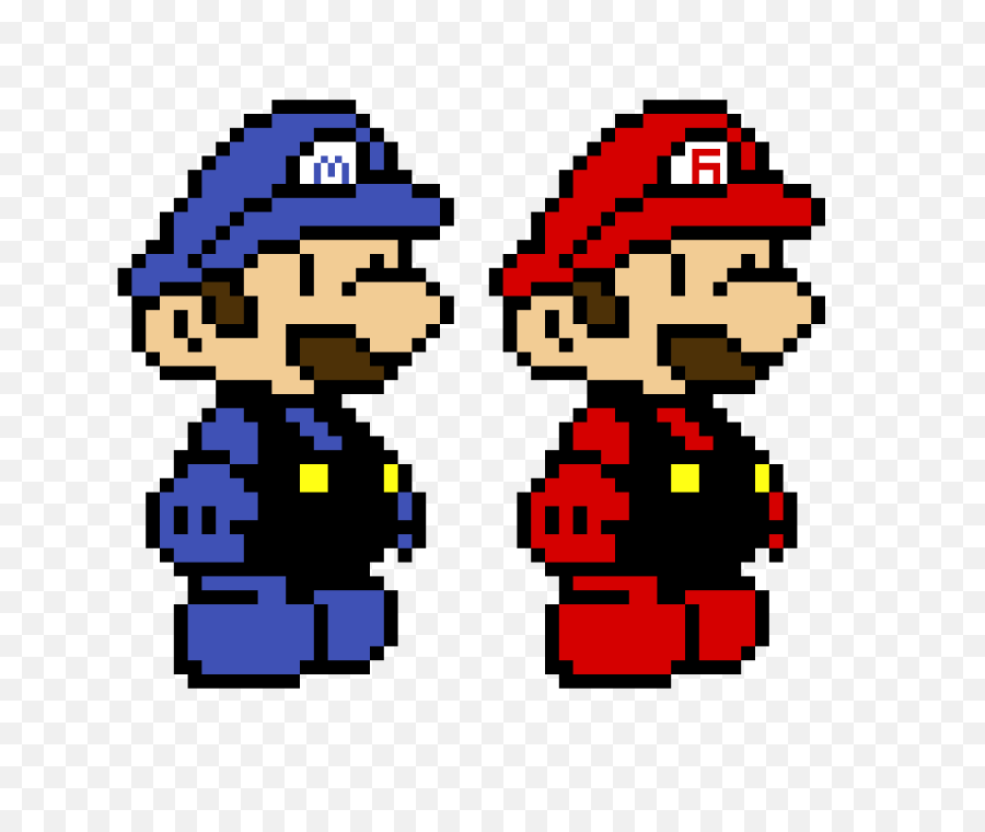 Download 6ix9ine Vs Migos - Pixel Mario And Luigi Png Image Paper Mario Pixel Art,Pixel Mario Transparent