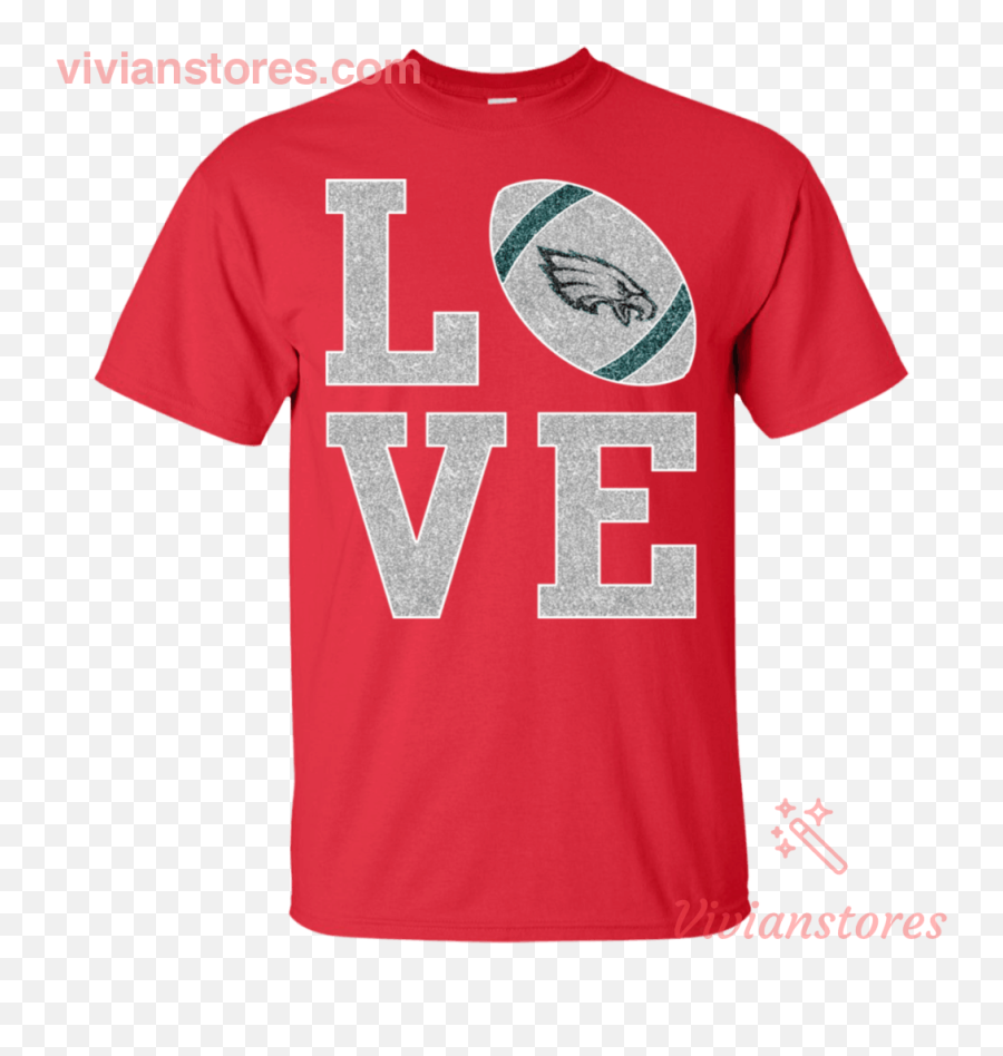 Love Eagles Logo Football Team T - Shirt Png,Eagles Logo Images