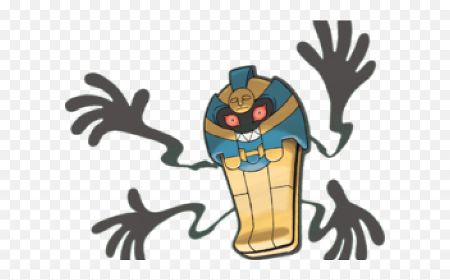 Coffin Clipart Tomb - Png Download Full Size Clipart Pokemon Cofagrigus,Tomb Png