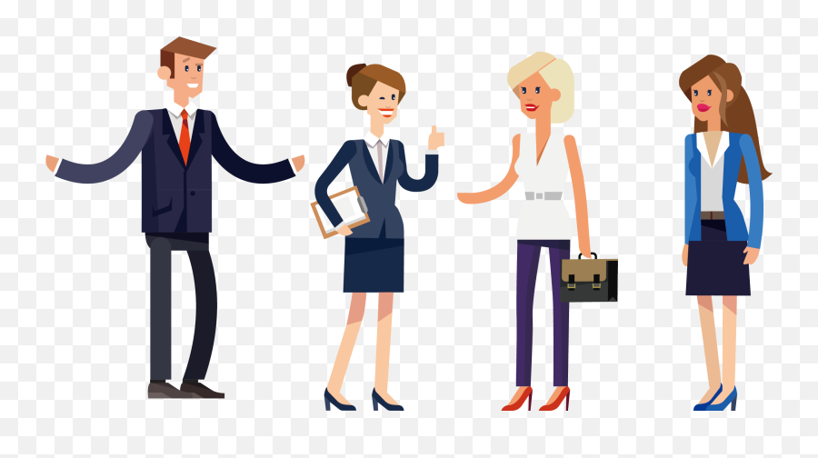 Flat Business People Png Download - Business People Flat Png,Business Png