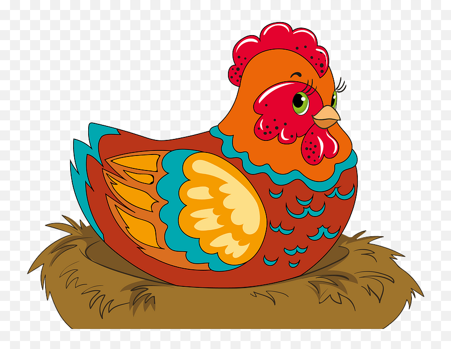 Clipart - Rooster Png,Chicken Clipart Png