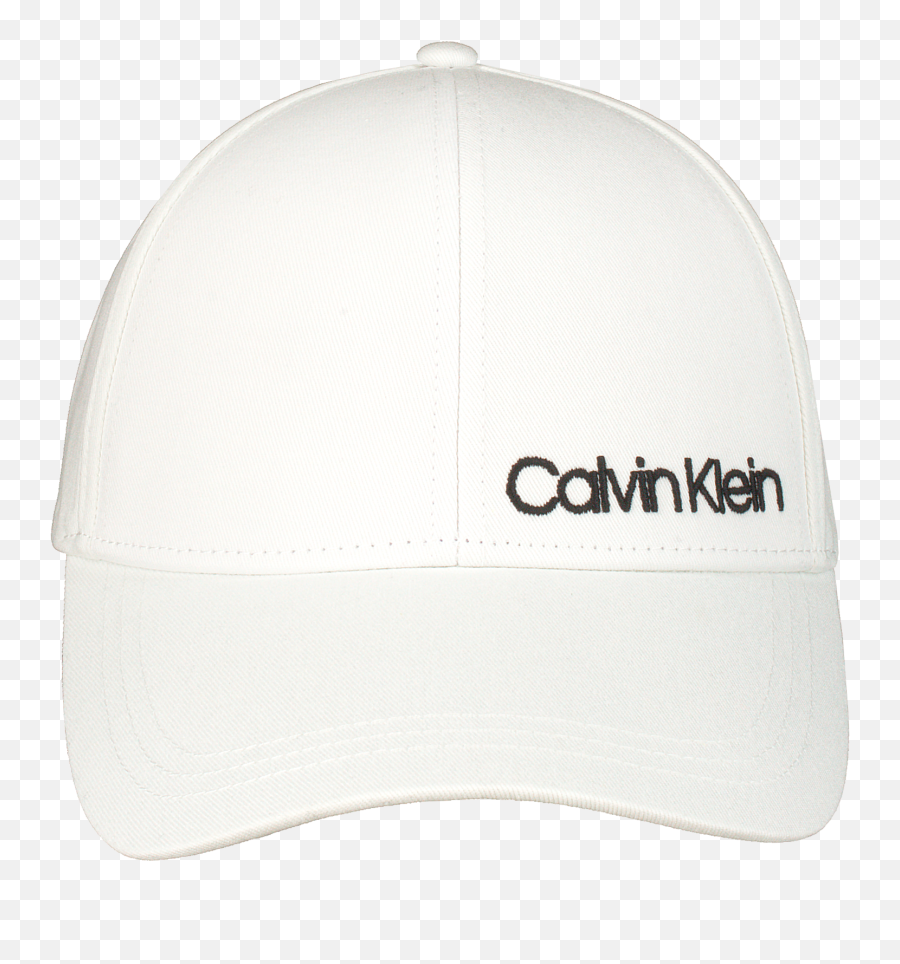 White Calvin Klein Cap Side Logo - Baseball Cap Png,Calvin Klein Logo Png