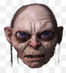 The Lord Of Rings Gollum Mask - Gollum Mask Png,Gollum Png