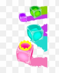 Color Splatter Png - Paint Around Level Up Splash Others Clip Art