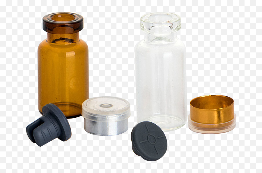 Download 2ml Clear Glass Vial Medicine Bottle Mini - Small Glass Bottle Medicine Png,Medicine Bottle Png