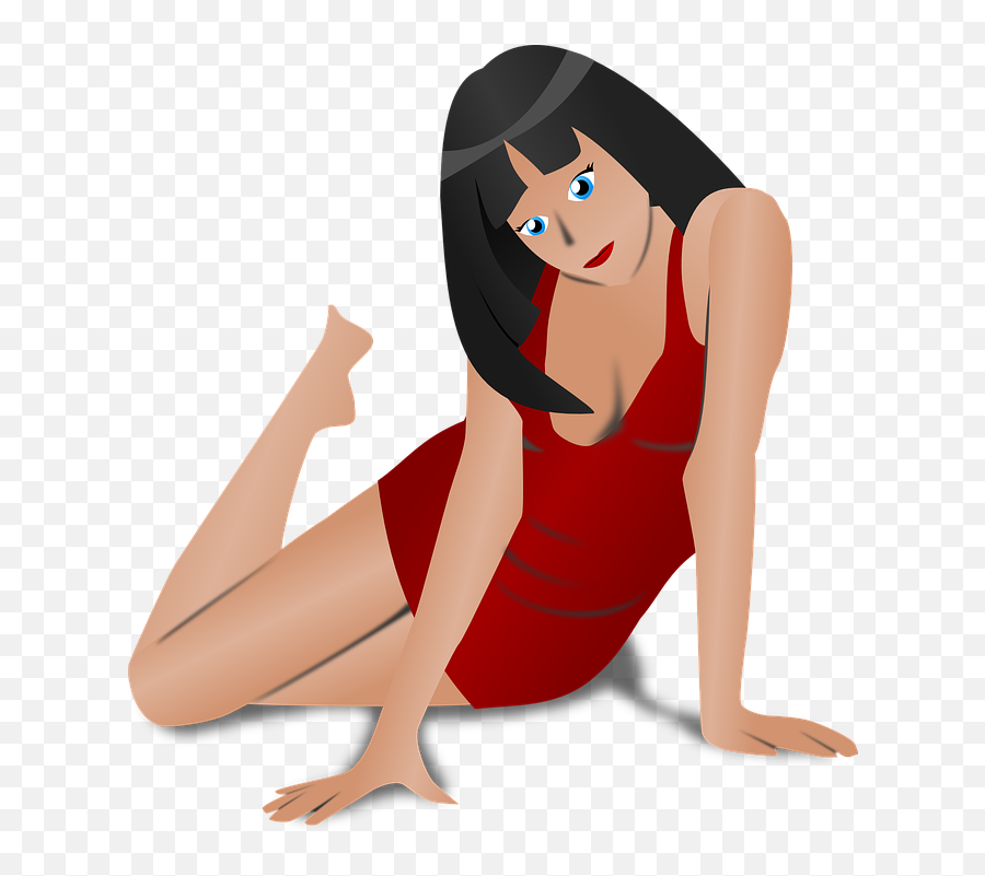 Free Photo Lady Woman Person Brunette People Girl Red Sexy - Geography Of A Woman Png,Sexy Png