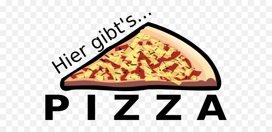 Clipart Of Pizza - Pizza Slice Clip Art Png,Pizza Clipart Transparent Background