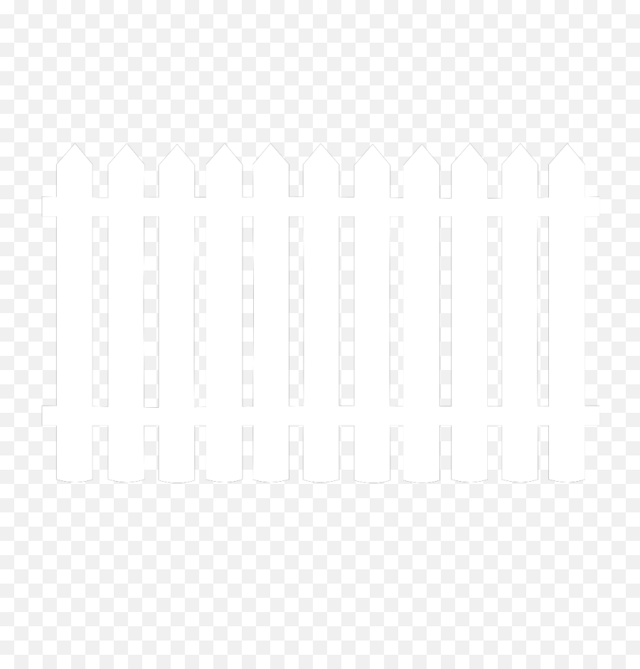 White Picket Fence Png Svg Clip Art - Transparent White Picket Fence Png,Picket Fence Png
