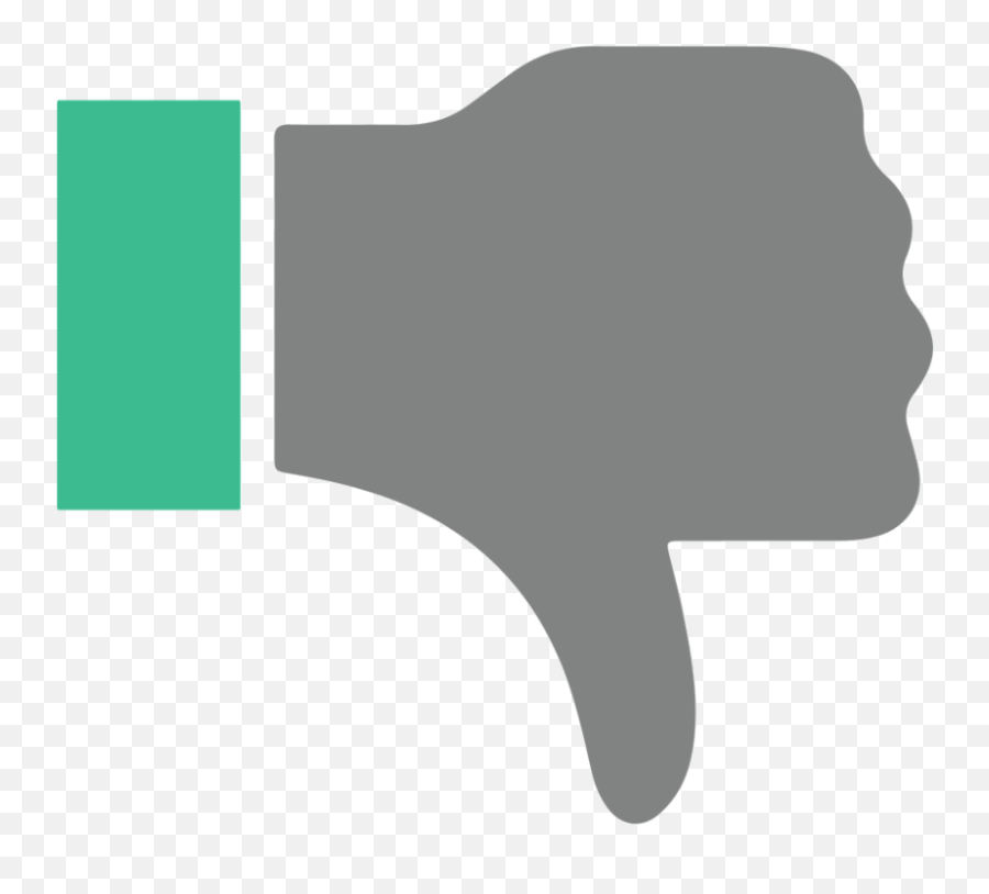 Thumbs Down Vector Icon - Thumbs Down Vector Icon Png,Thumbs Down Transparent