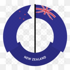 New Flag Icon - Vertical Png,New Zealand Flag Png