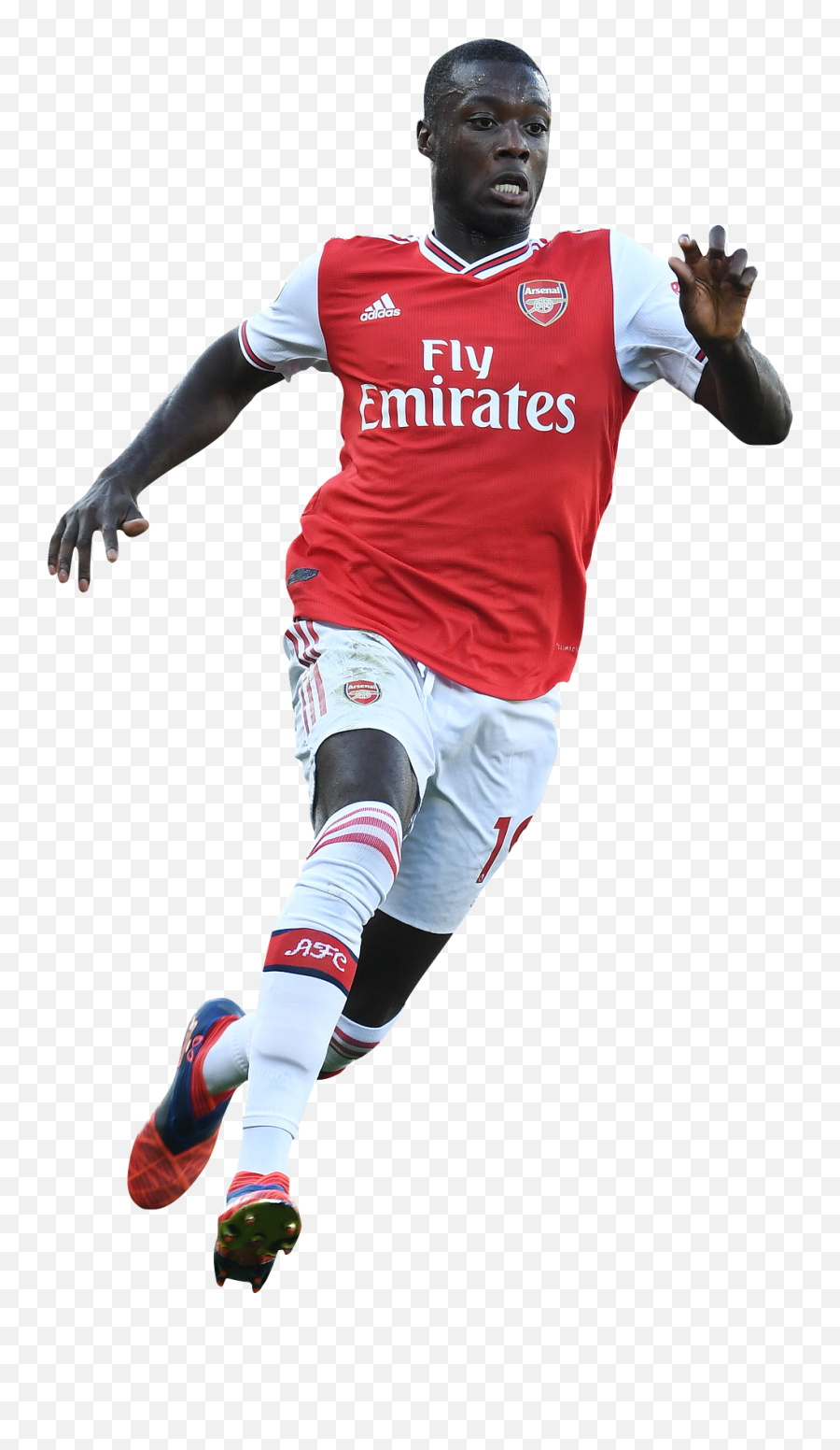 Nicolas Pépé Football Render - 59695 Footyrenders Arsenal Nicolas Pepe Png,Arsenal Png