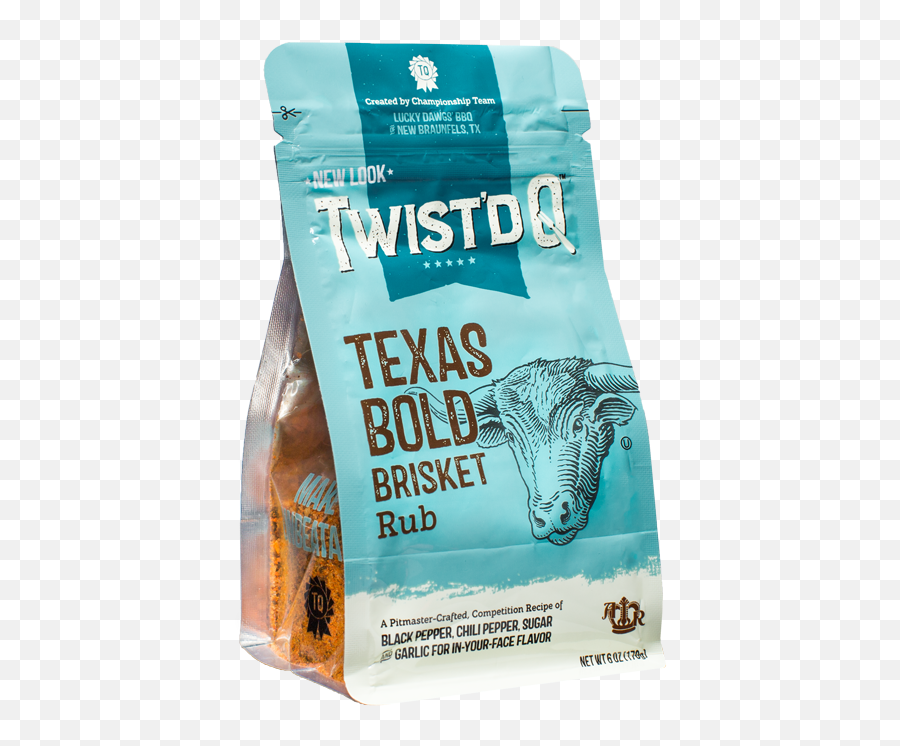 Twistu0027d Q Texas Bold Brisket Rub - Rub For Beefy Taste Twisted Q Brisket Rub Png,Brisket Png