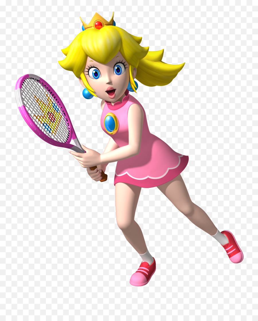 Princess Peach Transparent Hq Png Image - Princess Peach Tennis Dress,Peach Transparent Background