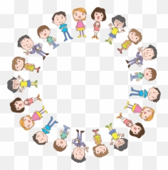 Drawing Art Child Computer Icons - Kids Circle Png Clipart Kids In Circle Png,Children Png