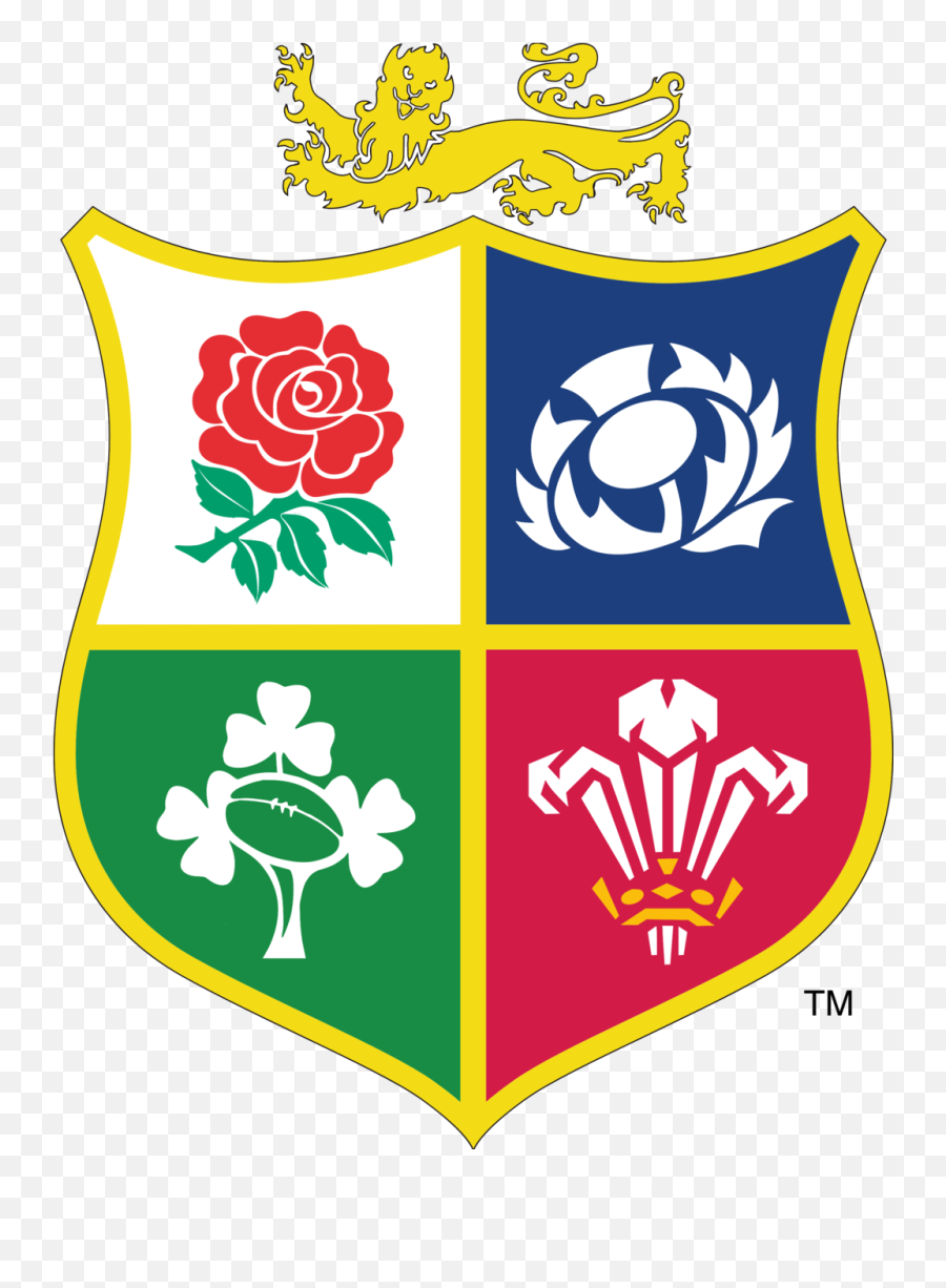 Download Hd England Lions Logo - British And Irish Lions Logo Png,Lions Logo Png