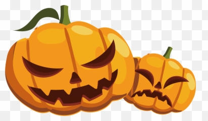 Calabaza Pumpkin Halloween - Png Clipart Vector