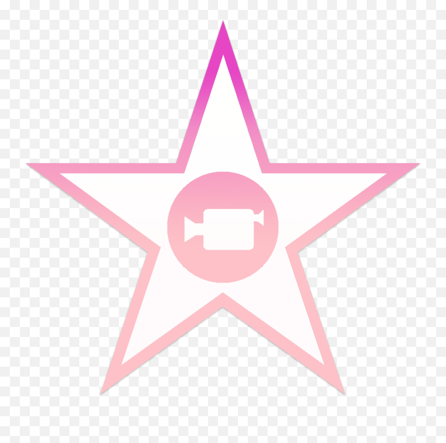 The Most Edited - Sparkle Star Pink Png,Imovie App Icon