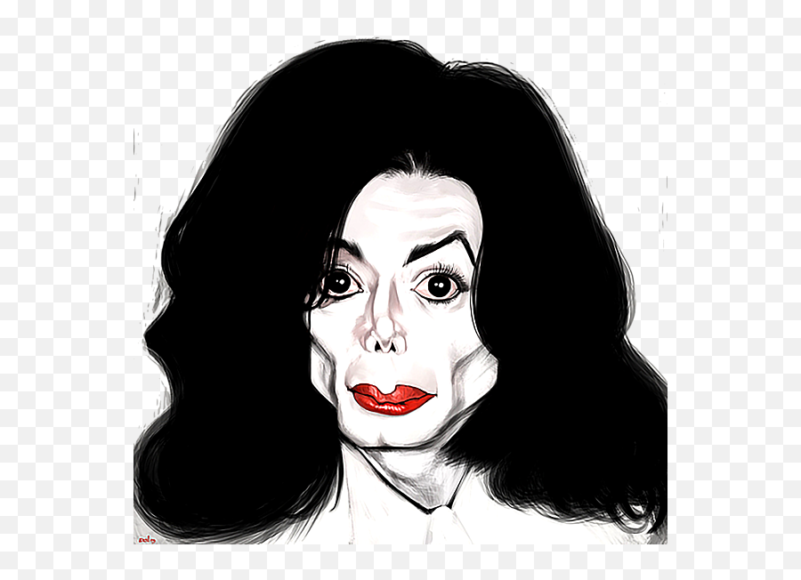Michael Jackson Shower Curtain - Cartoon Michael Jackson Face Png,Michael Jackson The Life Of An Icon