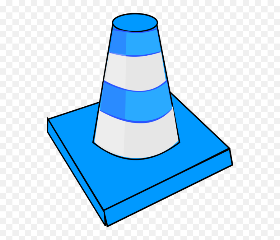 Cone Clipart Caution - Cartoon Traffic Cone Png Download Vertical,Traffic Cone Icon
