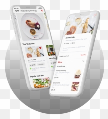Food Delivery App Development Services - Smart Device png