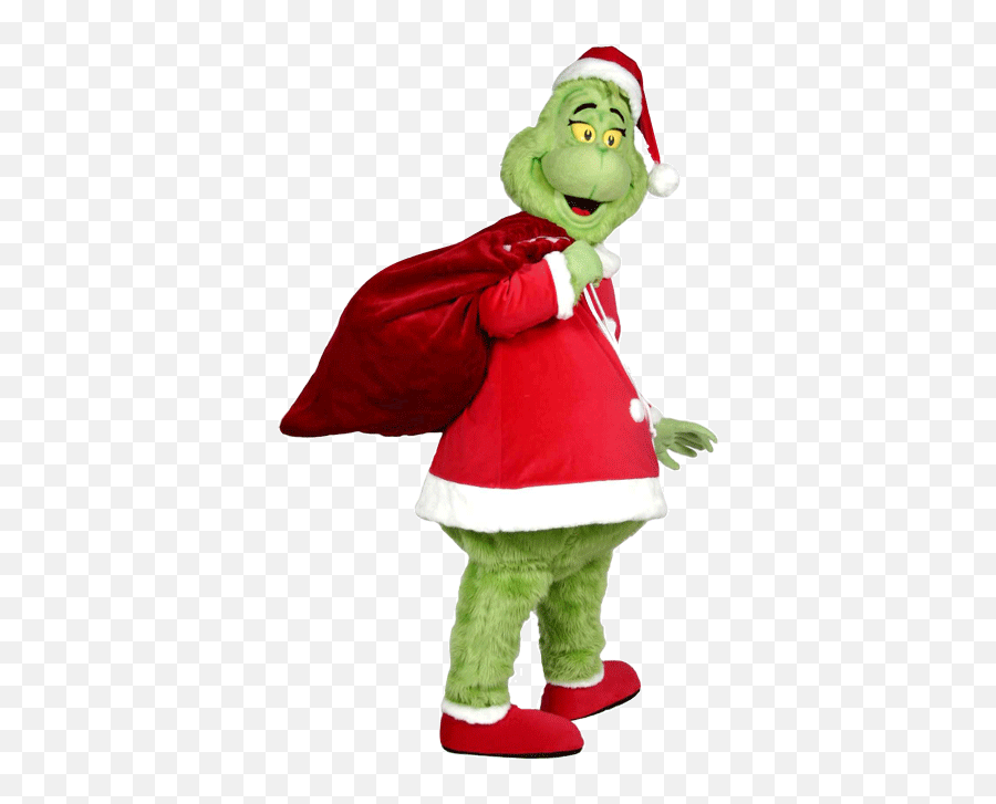 Storytime With The Grinch - Grinch Santa Claus Mascot Costume Png,The Grinch Png