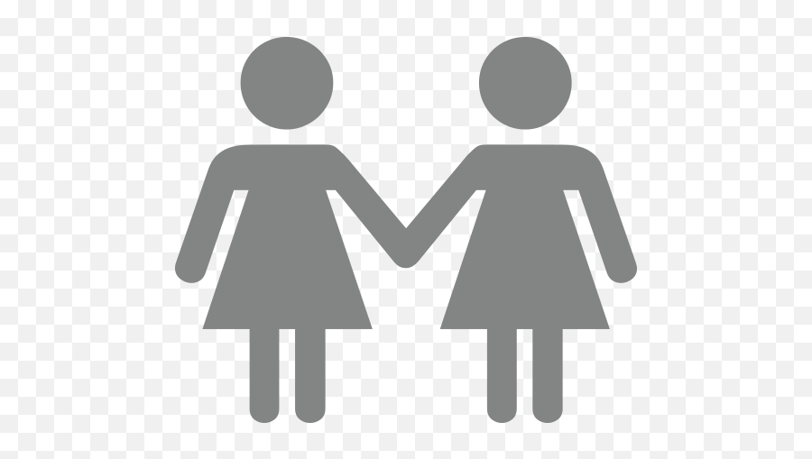 Two Women Holding Hands Id 10023 Emojicouk - Family Stick Man Png,Two Hands Icon