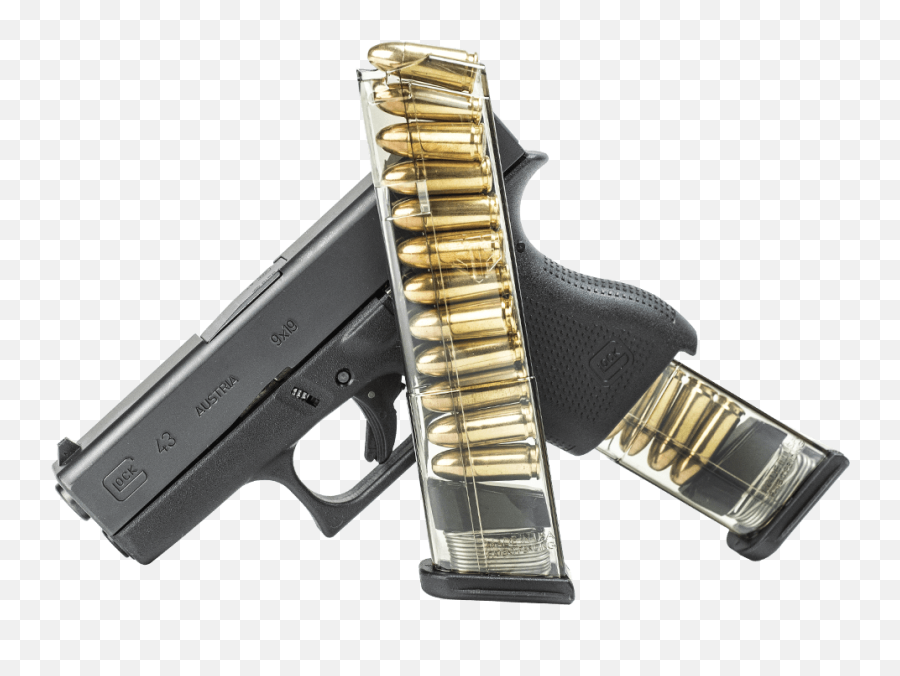 Ets Glock 43 - Glock 43 Extended Mag Png,Glock Transparent