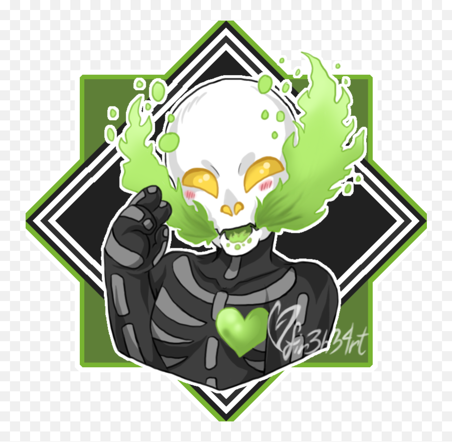 Comm Green Ghost Icon By Fir3h34rt - Fur Affinity Dot Net Mirror Png,Ghost Icon Transparent
