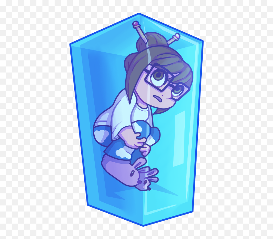 Pj Mei Popsicle Fan Art - Album On Imgur Cartoon Png,Mei Overwatch Png