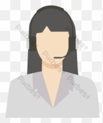 Vector Headset Customer Service Icon Png Images Ai Free - For Adult