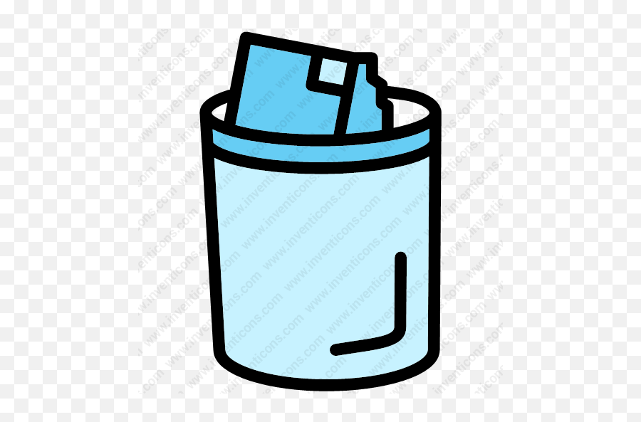 Download Trash Can Vector Icon Inventicons - Waste Container Png,Trashcan Icon