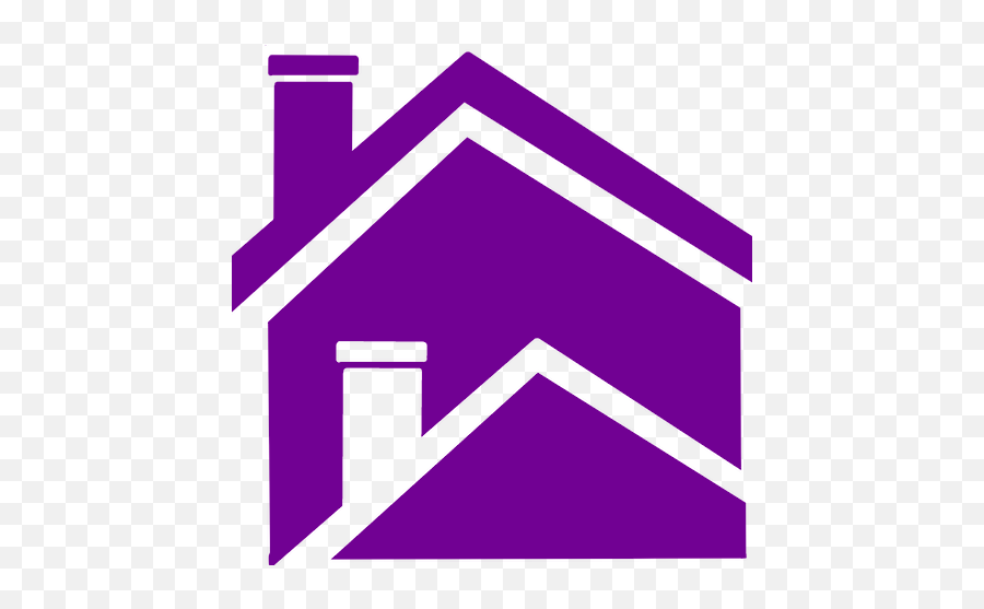 Palo Alto Roofing - Roof Installation And Repair Vertical Png,Purple Home Icon