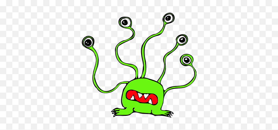 Over 300 Free Alien Vectors - Pixabay Cartoon Alien 5 Eyes Png,Alien Abduction Folder Icon