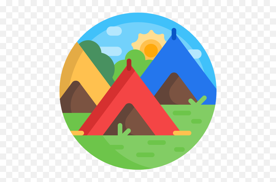 Camping Tent - Free Travel Icons Camping Icon Png,Tent Icon Png