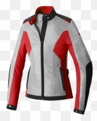 Street Riding Jackets Main Menu - Regina Specialties Motorradjacke Pink Weiß png