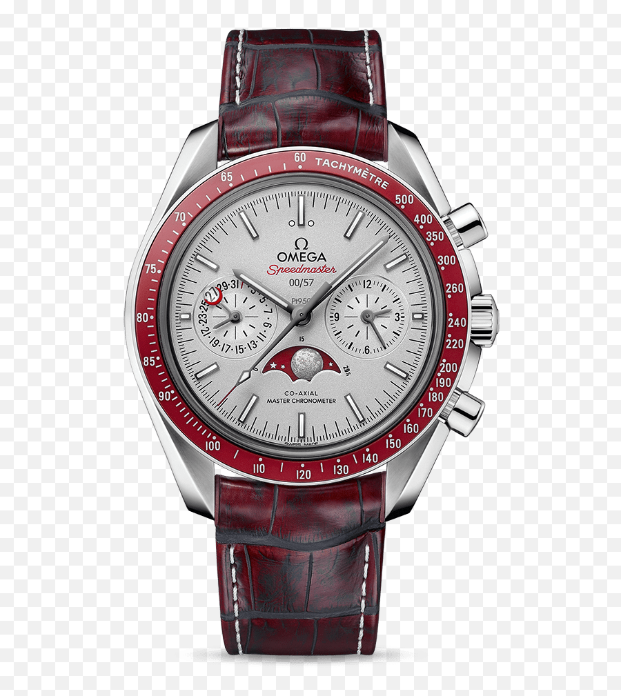Speedmaster Moonwatch Omega Co - Axial Master Chronometer Omega Speedmaster Moonphase Green Png,Red Moon Png