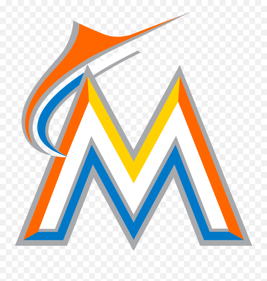 Miami Marlins Logo Png Transparent - Marlins Miami,Miami Heat Logo Transparent