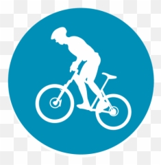 Bmx Sport Circle Icon - Transparent PNG u0026 SVG vector file Sport Circle Icon