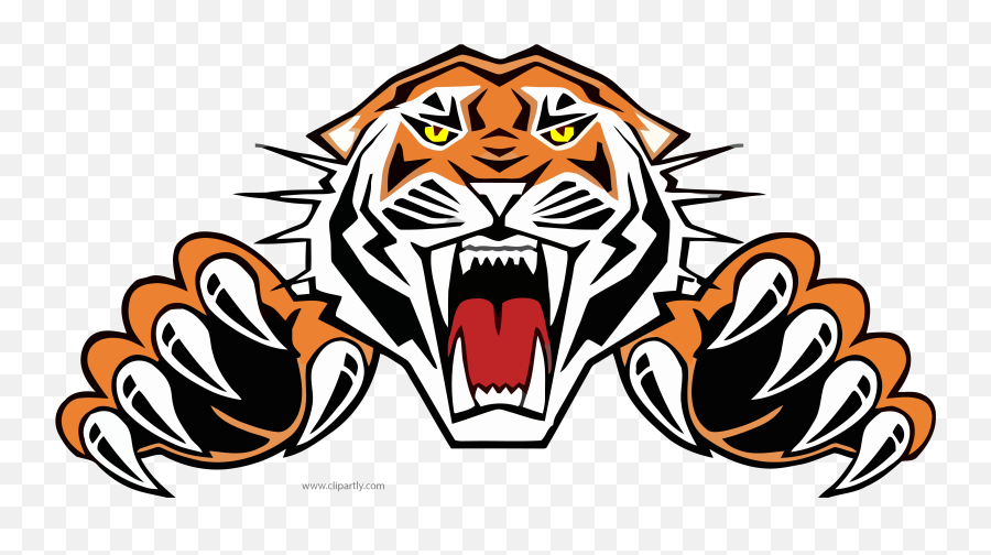Tiiger Clipart Roaring Tiger - Wests Tigers Logo Png Duval Tigers,Tigers  Png - free transparent png images 
