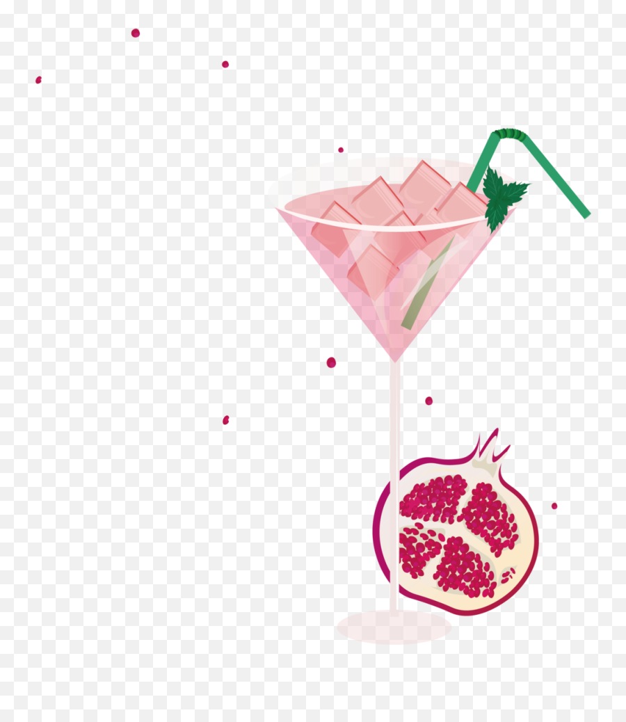 The Details U2014 Liz Bob - Png Transparent Background Pomegranate Png,Cocktail Png