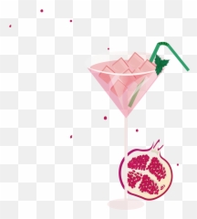 The Details U2014 Liz Bob - Png Transparent Background Pomegranate Png,Cocktail Png