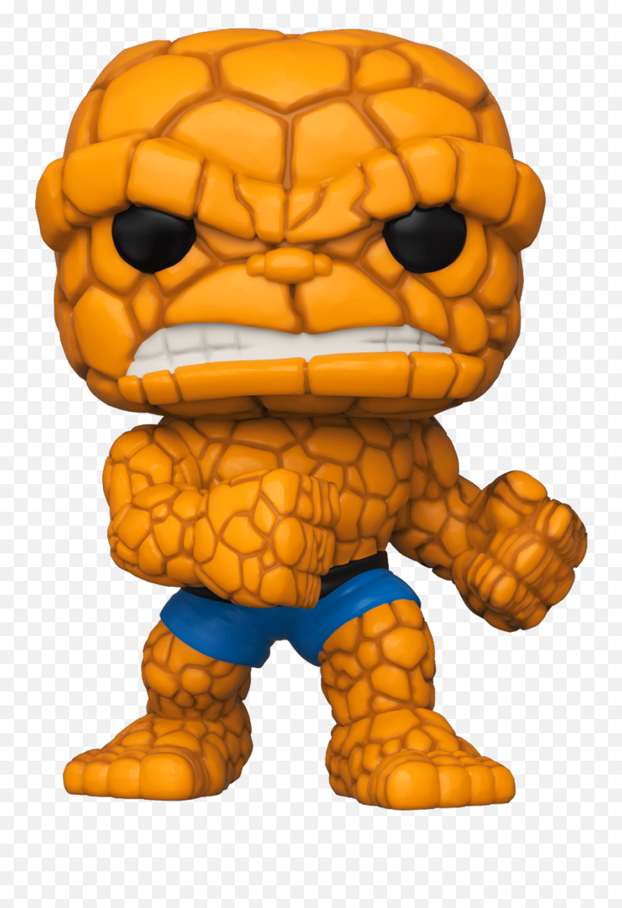 Fantastic Four - The Thing Pop Vinyl Figure Fantast Four The Thing Png,Fantastic Four Logo Png