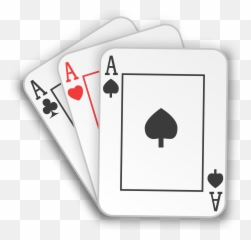 Poker Png Image Card Games Casino Party - Playing Cards Cartoon Transparent