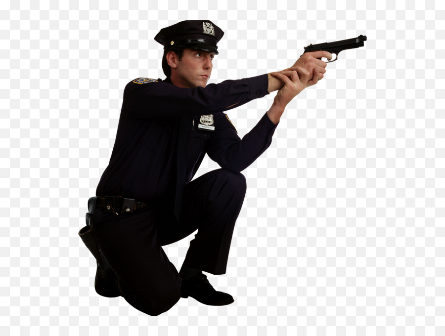 Policeman Png - Transparent Background Police Officer Png,Man With Gun Png