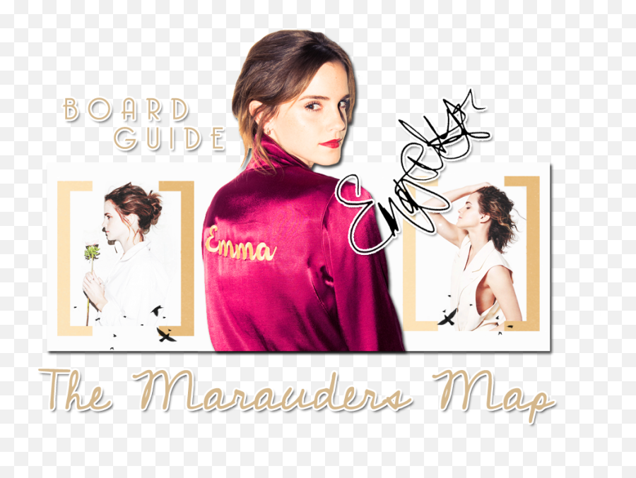 Emma Watson - The Marauderu0027s Map A Guide To The Emma Emma Watson Png,Emma Watson Png