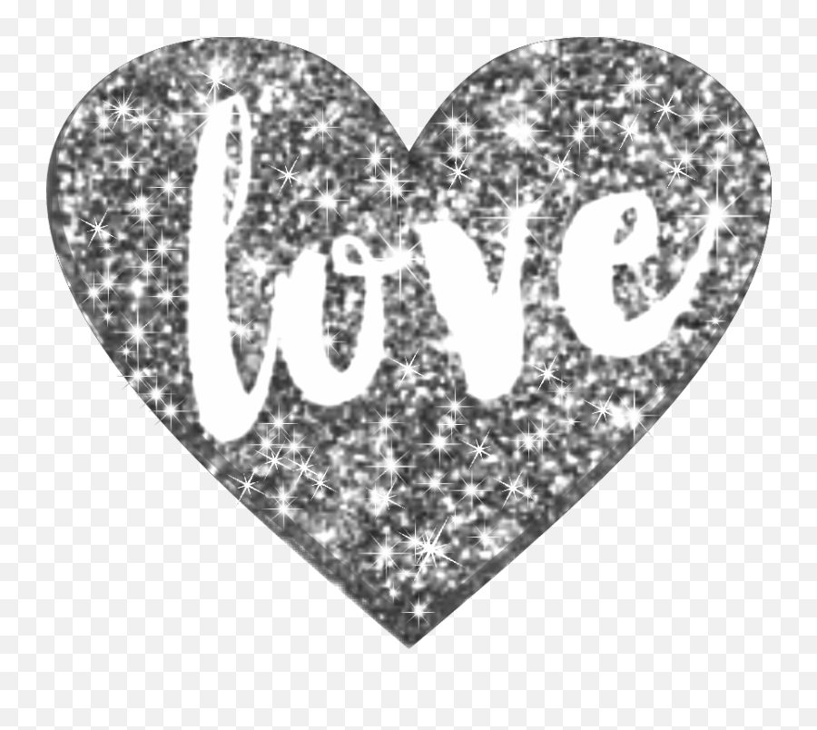 Ftestickers - Glitter Heart Emoji Png,Sparkles Png Transparent