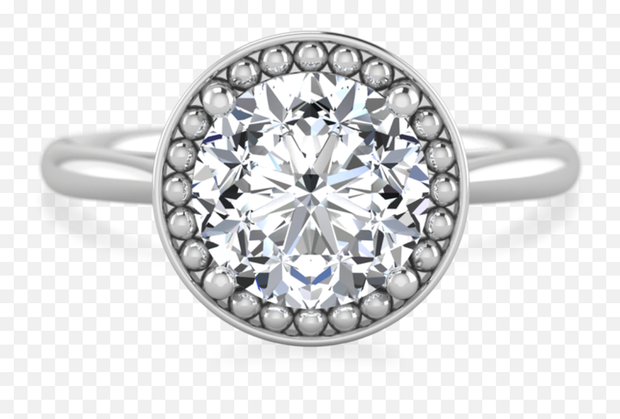 Becca Brilliant Cut Halo Ring - Ring Png,Halo Ring Png