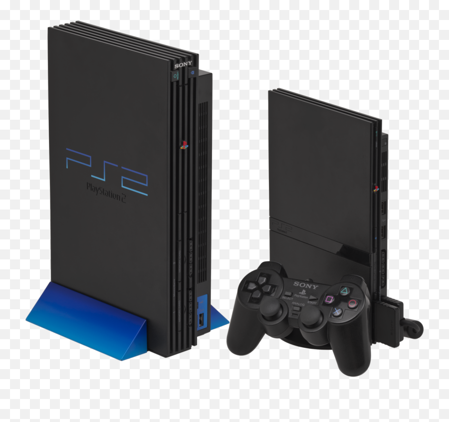 Playstation 2 - Ps2 And Ps2 Slim Png,Ps1 Png