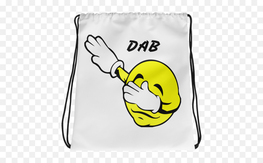 Download Dabbing Emoji Drawstring Bag - Messenger Bag Png,Dabbing Emoji Png