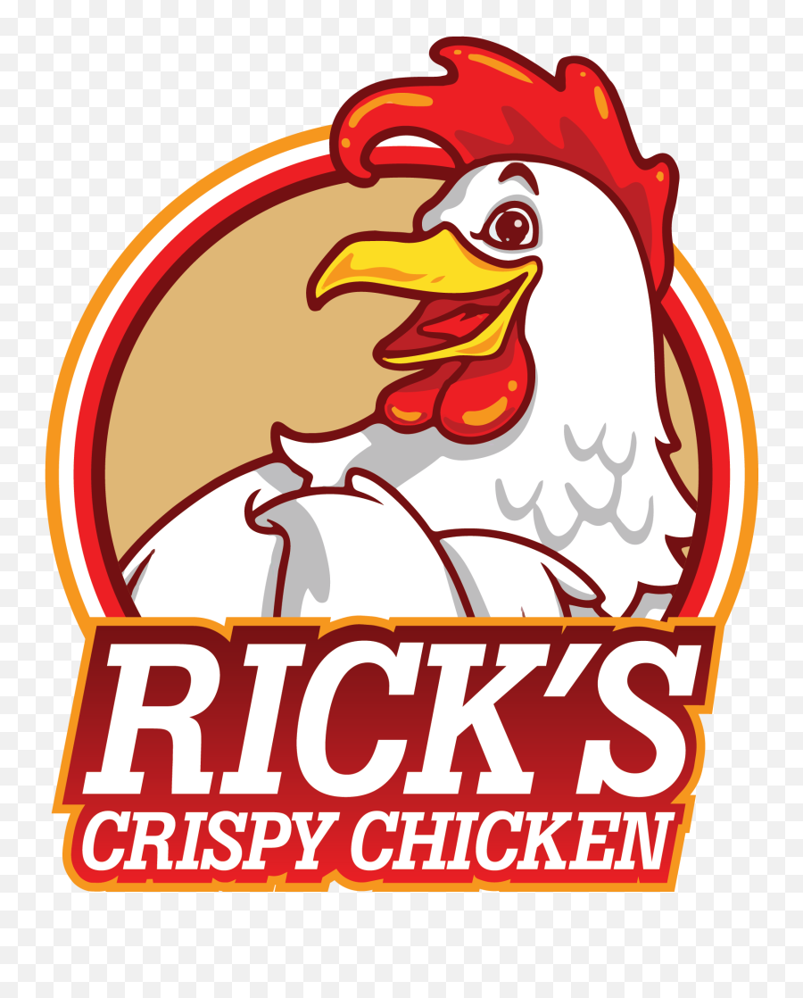 Ricks Crispy Chicken - Chicken Vector Logo Png,Chicken Logo